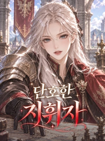 단호한 지휘자 캐릭터 그림